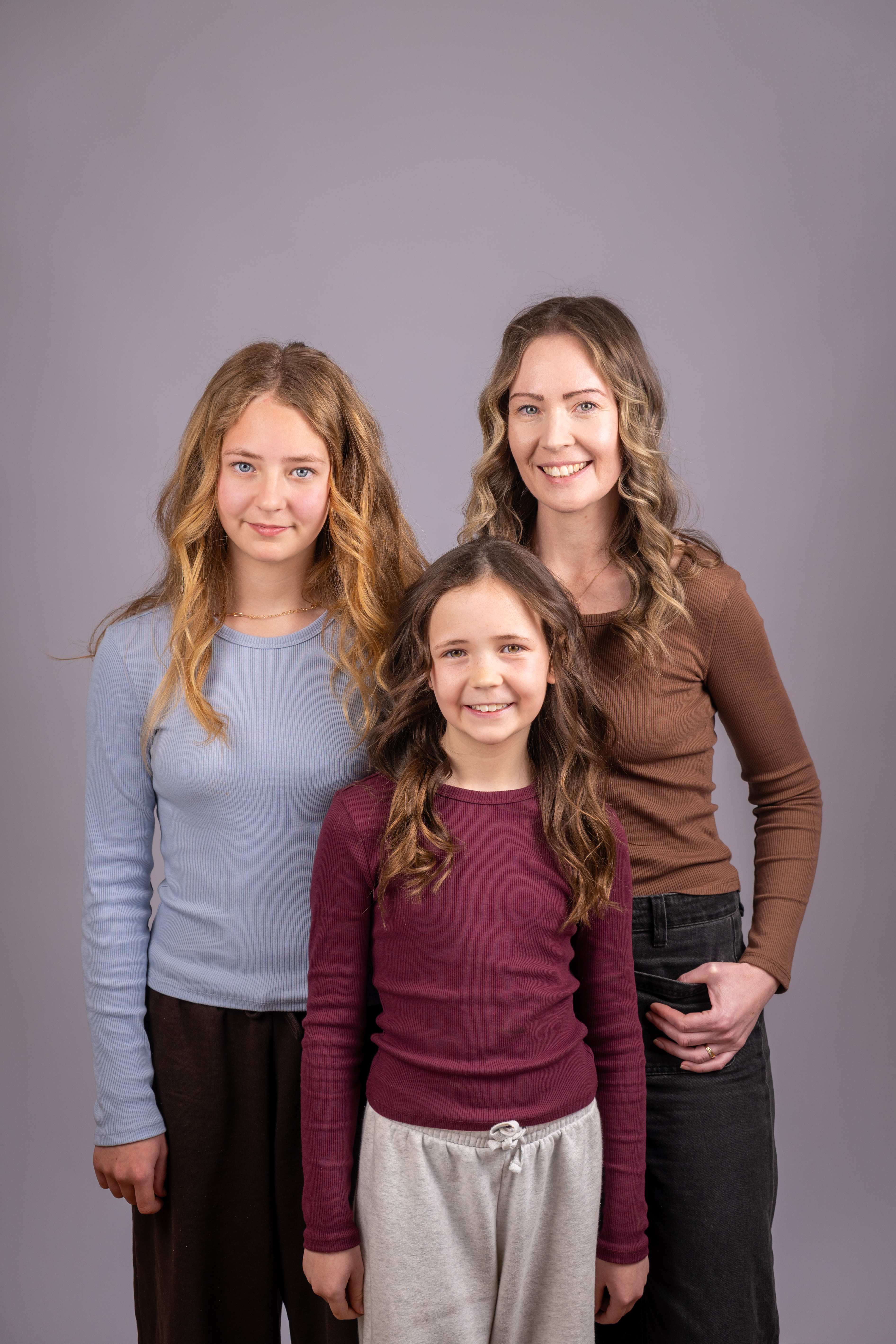 Family headshot at Amalia Studio Queenstown